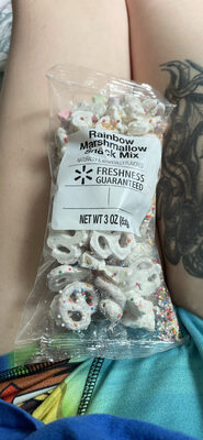 Rainbow Marshmallow Snack Mix