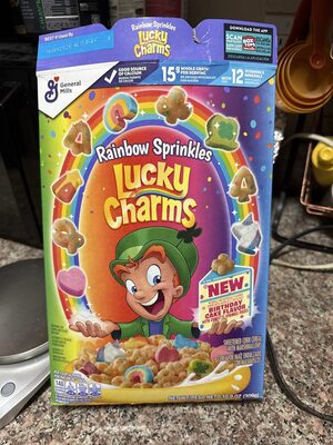 Rainbow Sprinkles Lucky Charms