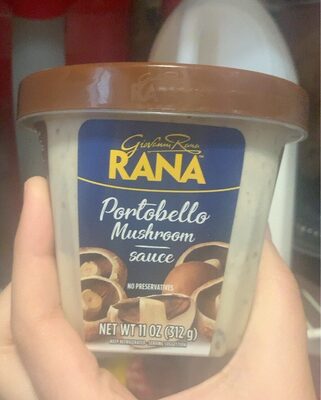 Rana portobello mushroom sause