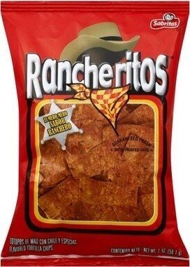 Rancheritos flavored tortilla chip