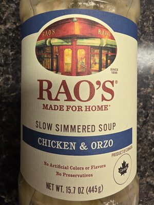 Raos Chicken & Orzo Soup