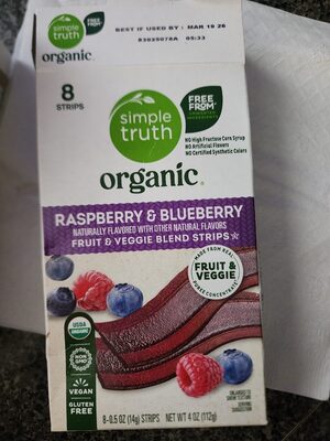 Raspberry & Blueberry Fruit & Veggie Blend Strips