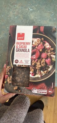 Raspberry & Cacao Granola