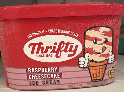 Raspberry Cheesecake Ice Cream