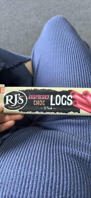 RASPBERRY CHOC LOGS