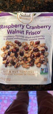 Raspberry Cranberry Walnut Frisco