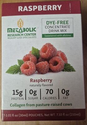 Raspberry Dye-free Drink Mix