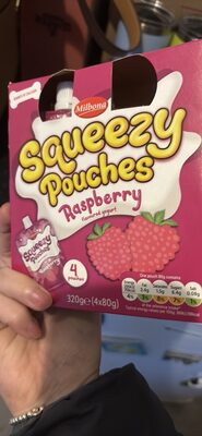 Raspberry flavoured yogurt