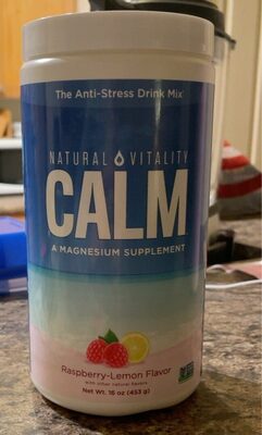 Raspberry-Lemon Calm Magnesium Supplement