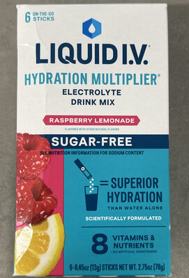 Raspberry Lemonade/sugar free