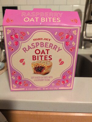 Raspberry Oat Bites