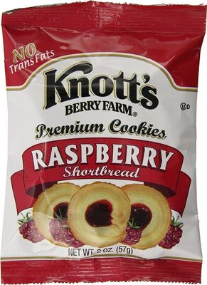 Raspberry shortbread