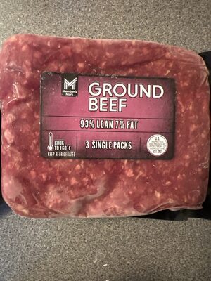 Raw 93/7% Ground Beef