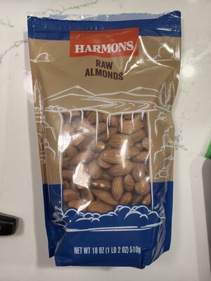 Raw almonds