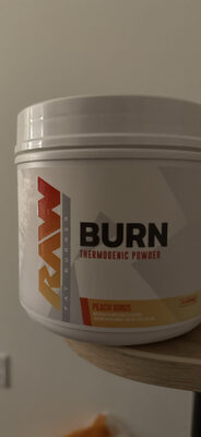 Raw Burn Thermogenic Powder Peach Rings