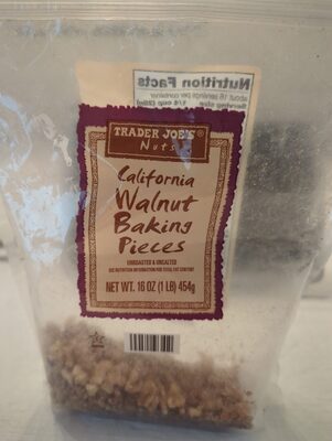 Raw** California Walnut Baking Peices