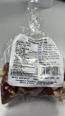 Raw Hazelnuts