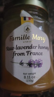 Raw Lavender Honey