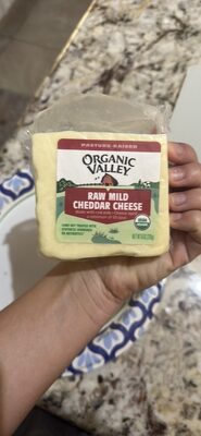 Raw Mild Cheddar Cheese