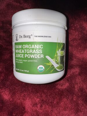 Raw Organic Wheatgrass Juice Powder