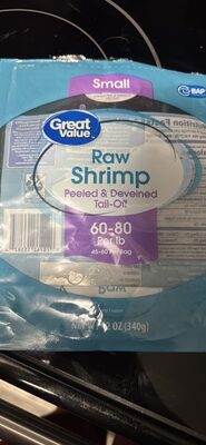 Raw Shrimp Peeled & Deveined Tail-Off