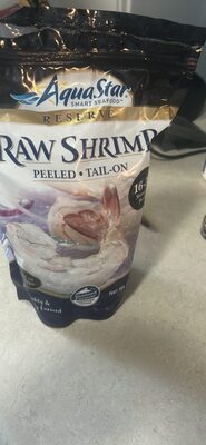 Raw Shrimp Peeled Tail-On