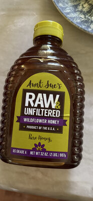 Raw & Unfiltered Wildflower Honey