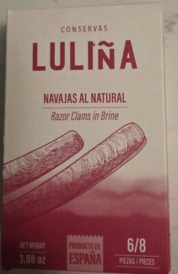 Razor Clams In Brine