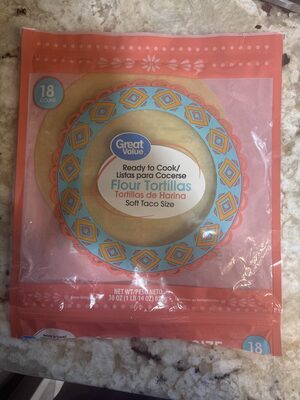 Ready To Cook Flour Tortillas