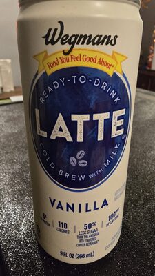 Ready To Drink Cold Brew With Milk Latte - Vanilla