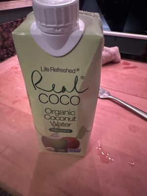 Real Coco Organic Coconut Water