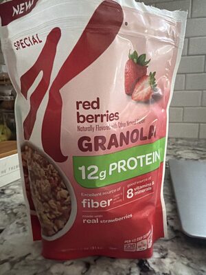 red berries GRANOLA