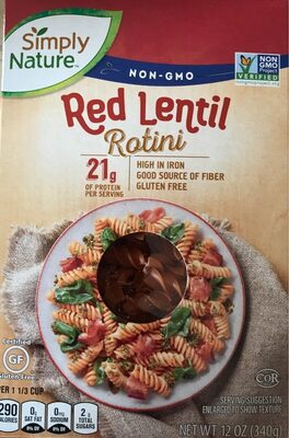 Red Lentil Rotini
