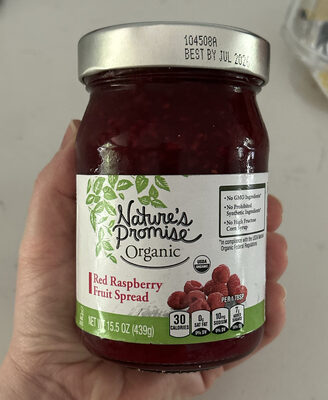 Red Raspberry Fruit Spread