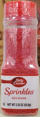 Red Sugar Sprinkles