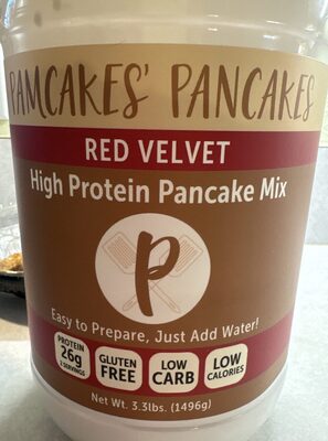 Red Velvet Protein Pancake Mix