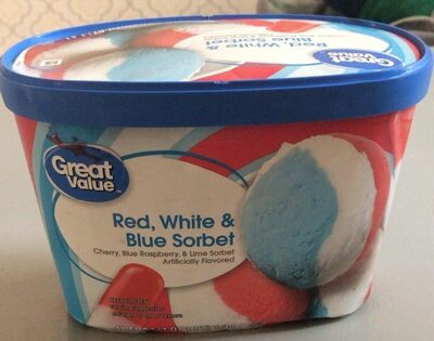 Red, White, & Blue Sorbet