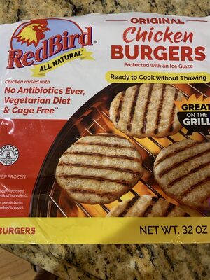 Redbird chicken burger