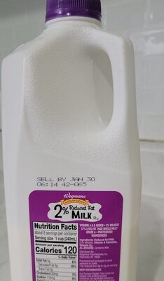 Reduced Fat 2% Milk