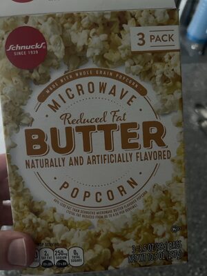 Reduced Fat Butter Popcorn