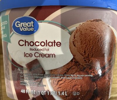 Reduced Fat Chocolate Ice Cream