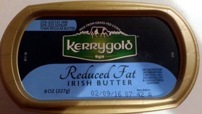 Reduced fat irish butter