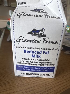 Reduced Fat Milk