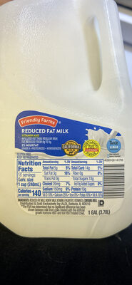Reduced Fat Milk
