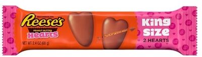 Reese's valentine& day king size hearts
