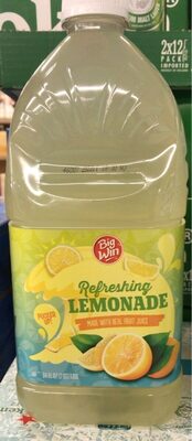 Refreshing Lemonade Made With Real Fruit Juice