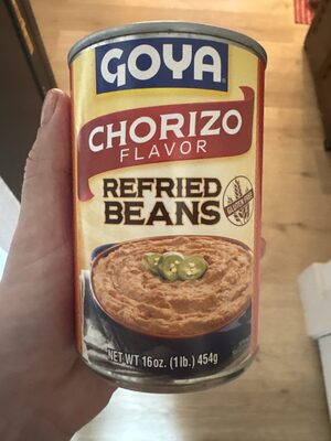 Refried Pinto Beans With Chorizo
