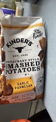 Restaurant-Style Smashed Potatoes Garlic Parmesan