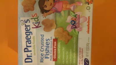 Rice crusted fishies, rice crusted