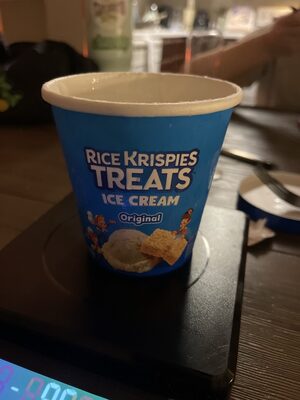 Rice Krispie Ice Cream